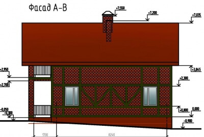 Проект коттеджа (дачного дома) № 101/105. Фасады, планировки(анонс).